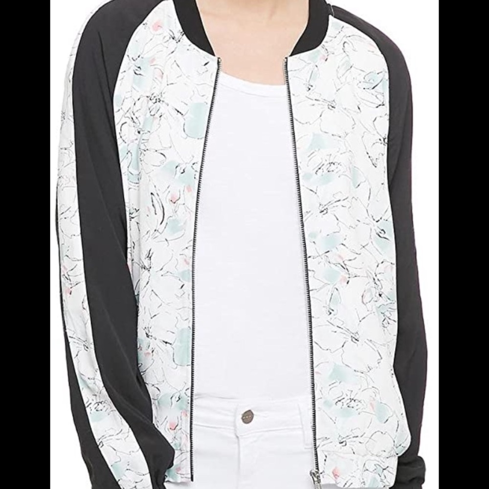 Sanctuary floral bomber jacket